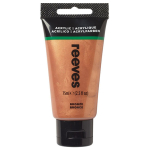 REEVES ACRYLIC PAINT 75 ML - BRONZE 8341807