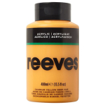 REEVES ACRYLIC PAINT 400 ML - CADMIUM YELLOW DARK 8361135