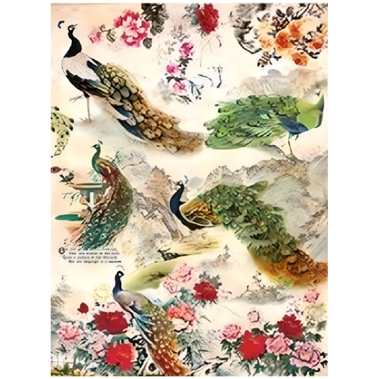 CADENCE DECOUPAGE RICE PAPER A4 - 194 - Image 1