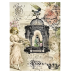 CADENCE DECOUPAGE RICE PAPER A4 - 151