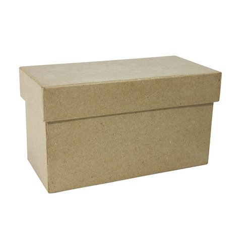 BT015O DECOPATCH SMALL PAPIER-MÂCHÉ RECTANGULAR BOX - BT015O - Image 1