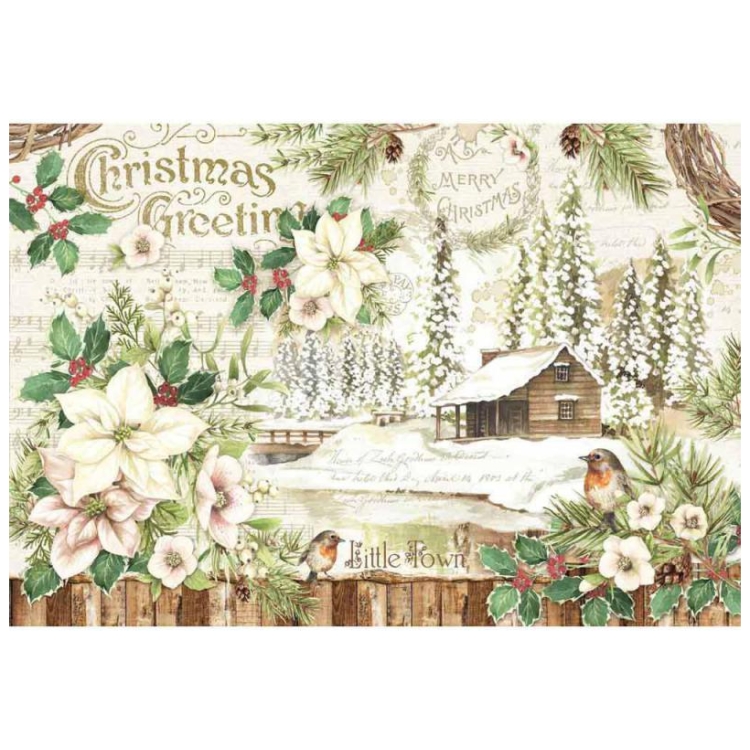 DFS413 STAMPERIA DECOUPAGE RICE PAPER 48/33 - DFS413 - Image 1