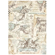STAMPERIA DECOUPAGE RICE PAPER A4 - DFSA4321
