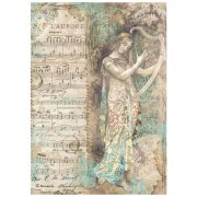 STAMPERIA DECOUPAGE RICE PAPER A4 - DFSA4323