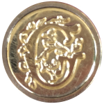 MANUSCRIPT WAX SEAL LETTER G - MSH735G