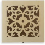 NEWART WOODEN DECORATION BOX - 12/12/7 - AS-WB-66-2