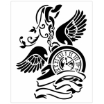 STAMPERIA MEDIA STENCIL - TEMPLATE 20 X 25 CM - KSTD034