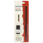 MANUSCRIPT SET PEN, PEN HANDLE AND CUTTLEFISH INK MDP260SP