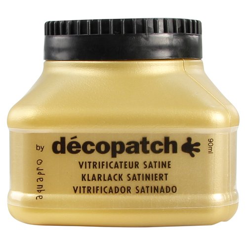 VA90Bo DECOPATCH WATER-BASED FINAL VARNISH SATIN 90ML - VA90BO - Image 1