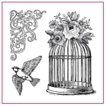 STAMPERIA HIGH DEFINITION STAMPS - RUBBER STAMPS WTKCC141