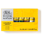 W&N ACRYLIC PAINT GALERIA 6 CV X 60 ML - 2190516