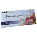 NEWART WATERCOLOR PAINTS SET 12 COLORS X 12 ML.