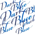 W&N CALLIGRAPHY INK 30 ML - DARK BLUE - Image 2