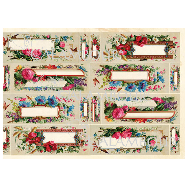 _0133_DGR 18 CALAMBOUR DECOUPAGE PAPER 48/33 CM - DGR 18 - Image 1