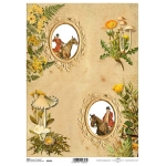 ITD COLLECTION DECOUPAGE RICE PAPER A4 - R1035