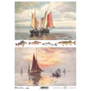 ITD COLLECTION DECOUPAGE RICE PAPER A4 - R1040