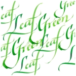 W&N CALLIGRAPHY INK 30 ML - LIGHT GREEN - Image 2