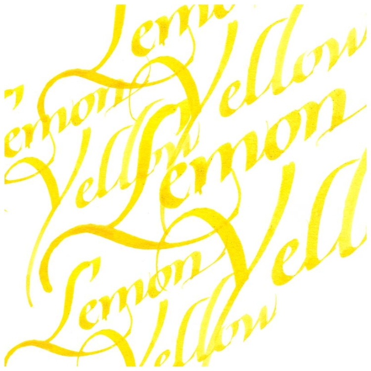 W&N CALLIGRAPHY INK 30 ML - LEMON YELLOW - Image 3