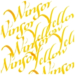 W&N CALLIGRAPHY INK 30 ML - YELLOW - Image 2
