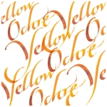 W&N CALLIGRAPHY INK 30 ML - OCHRE YELLOW - Image 2