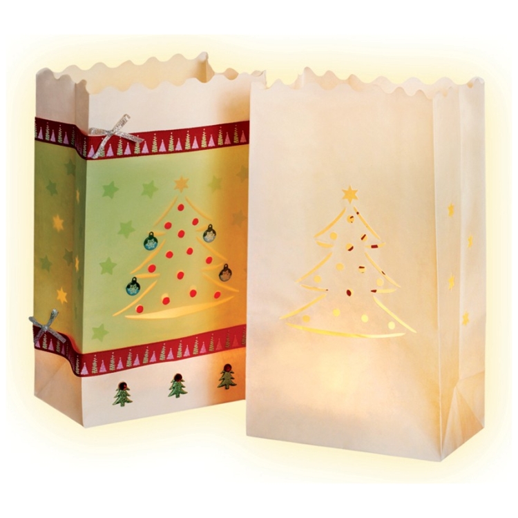 FOLIA HART. LANTERNS NORWEGIAN PATTERN 100 G 19/11/7 CM - Image 3