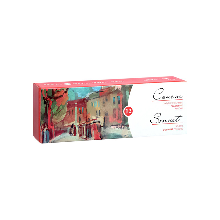 12 TEMPERA SONNET 12 X 40 ML - Image 1