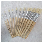 STANDART BRUSH BRISTLES WITH SHORT HANDLE No12 - Image 2