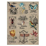 CADENCE DECOUPAGE RICE PAPER A3 - 217