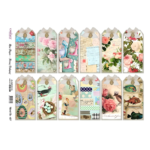 CADENCE DECOUPAGE RICE PAPER A3 - 457