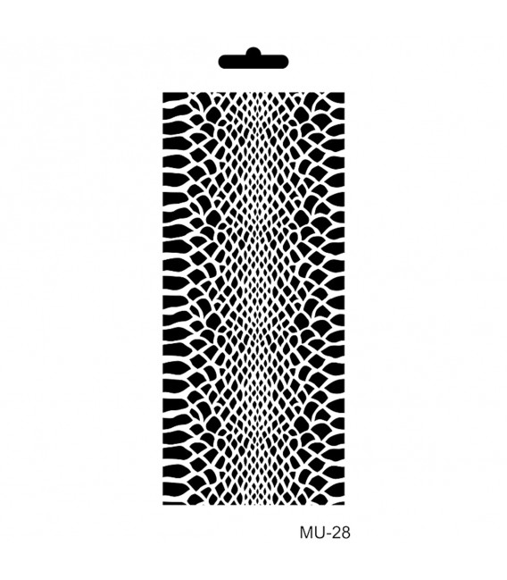 165028-164337 CADENCE UNIVERSAL TEMPLATE 10/25CM. - MU-28 - Image 1