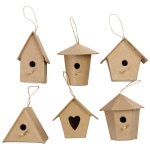 CREATIV PAPIER-MÂCHÉ BIRDHOUSE 7 CM - Image 2