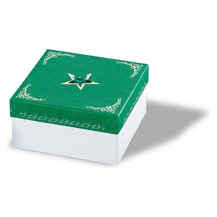 FOLIA SQUARE CARDBOARD BOX - WHITE 4 CM. - Image 2