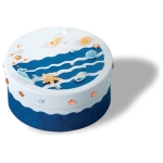 FOLIA ROUND CARDBOARD BOX - WHITE 5 CM. - Image 2
