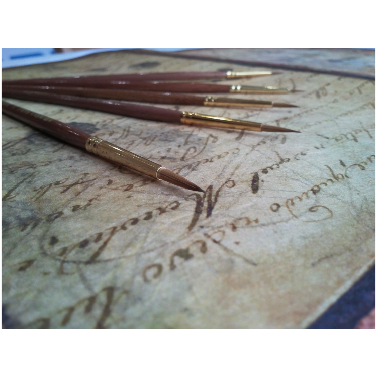 PAINTING SABLE BRUSH ROUND WITH FINE TIP No3 - Image 2