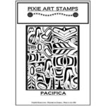 PIXIE ART RUBBER STAMP - PACIFICA