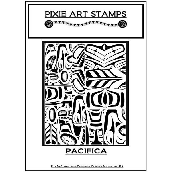 338107-89735 PIXIE ART RUBBER STAMP - PACIFICA - Image 1