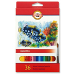 KOH-I-NOOR WATERCOLOR PENCILS 36 COLORS