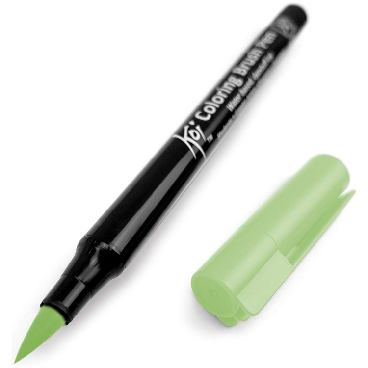 393260 SAKURA COLORING BRUSH PEN ICE GREEN - XBR#128 - Image 1