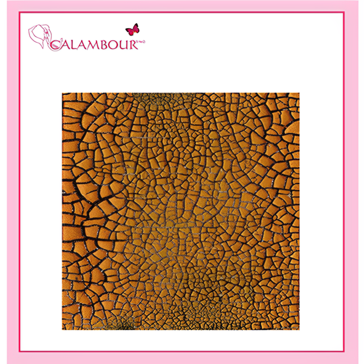 3Dkm3 (1) CALAMBOUR 3D PAINT WITH CRACKING EFFECT 100 ML 3DKM3 - COPPER - Image 1