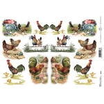 ITD COLLECTION DECOUPAGE RICE PAPER A4 - R0471