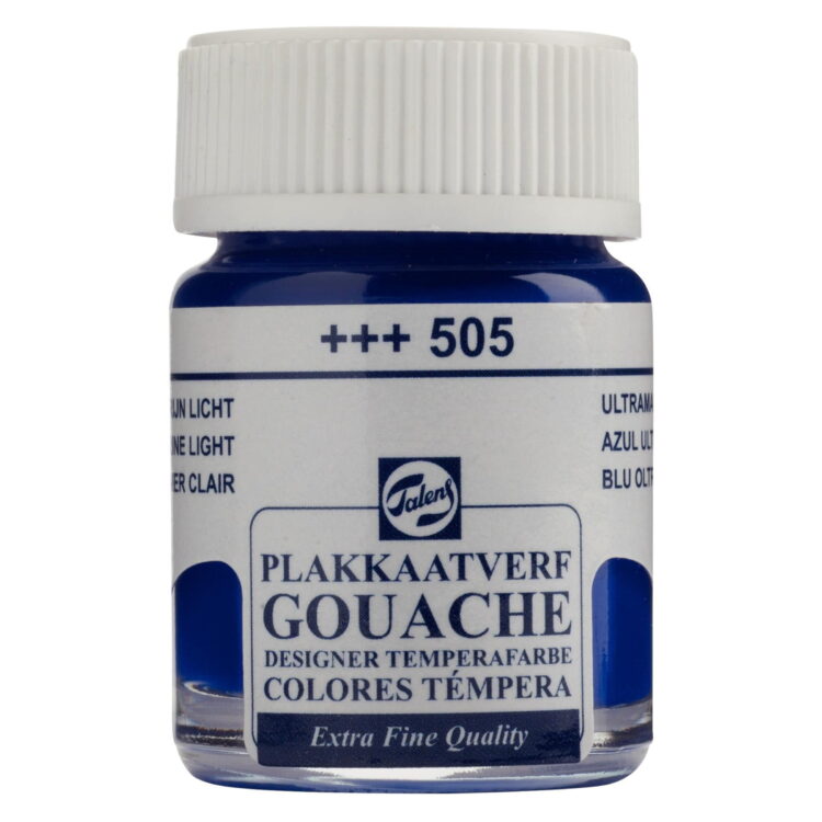 TALENS TEMPERA PAINT 16 ML. - ULTRAMARINE LIGHT - Image 1