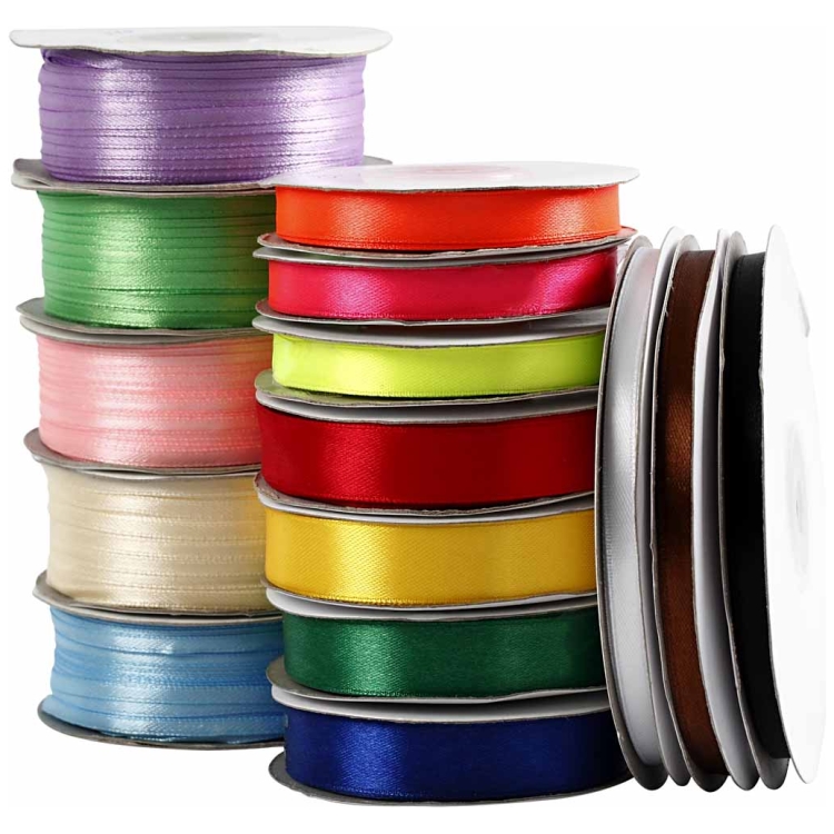 CREATIV SATIN RIBBON 1 M/4 MM - LIGHT BLUE - Image 2