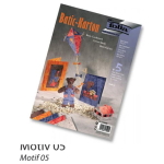 FOLIA BATIK CARDBOARD 23/33 CM. 120 G 5 ASSORTED SHEETS