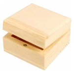 CREATIV WOODEN BOX 6/6/3.5 CM. - Image 2