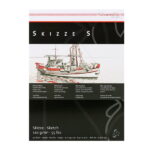 HAHNEMUHLE SKETCHBOOK SKIZZE S 120 GSM, 14.8/21 CM, A5, 50 L