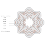 SIZZIX THINLITS CUT DIES - FLOWERS - Image 3