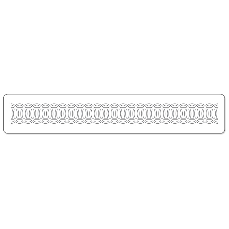 SIZZIX STRIP CUT DIES - OVALS, INTERLOCKING - Image 2