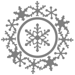 SIZZIX FRAMELITS CUTTING DIES - FRAME, SNOWFLAKE - Image 3