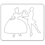SIZZIX SIZZLITS CUT PUNCHES - DANCERS - Image 2