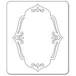 SIZZIX SIZZLITS CUTTING DIES - LABEL TANGIER - Image 2